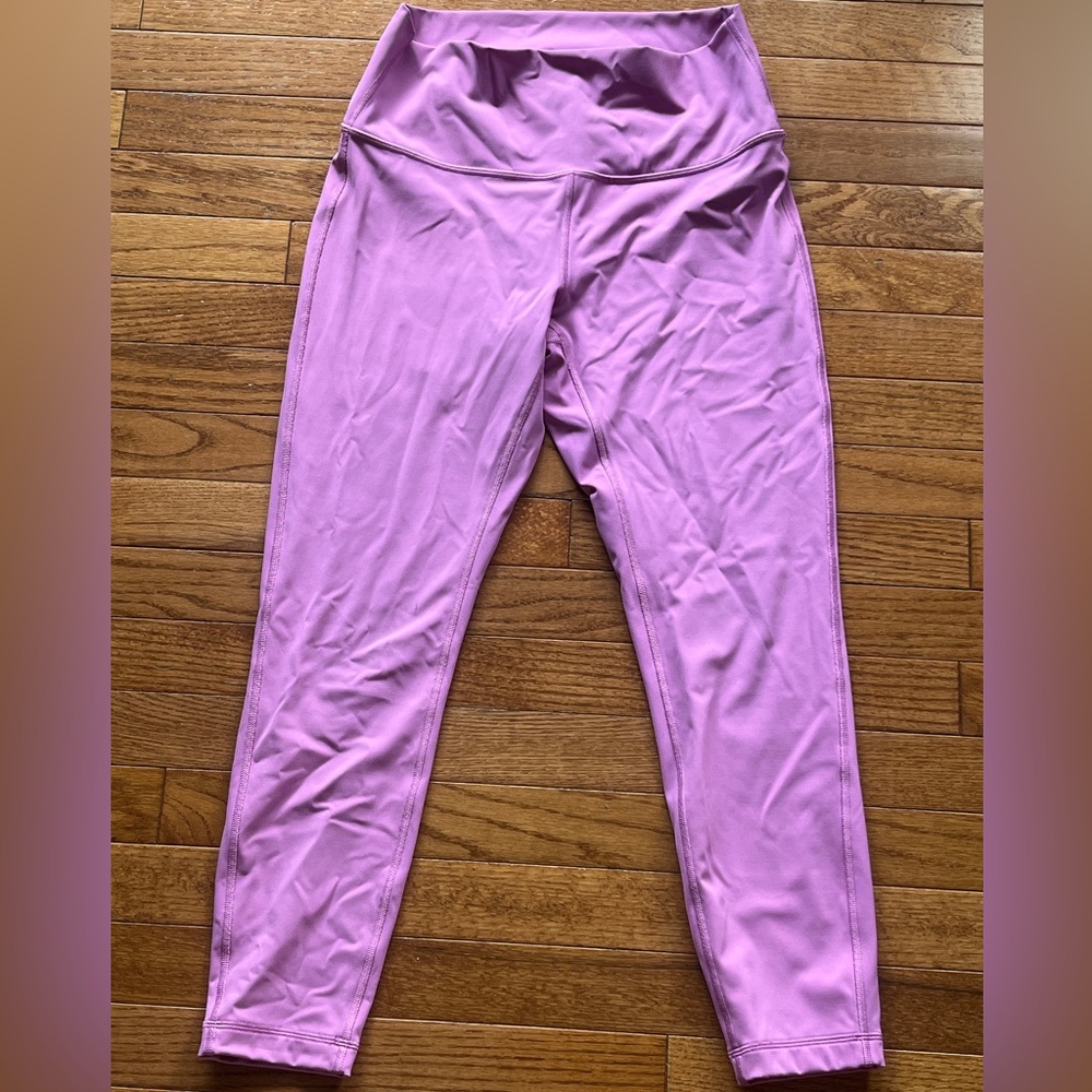 Pink Lululemon leggings